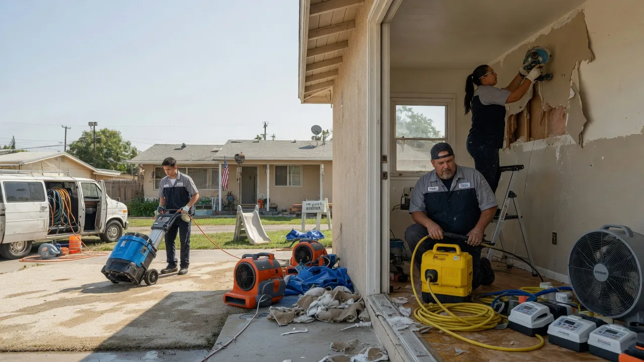 Water Damage Restoration in Hull, TX near me